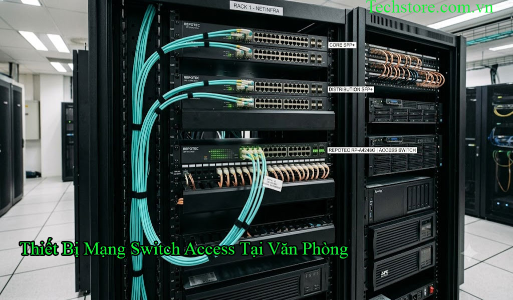 Thiết Bị Mạng Switch Access Tại Văn Phòng