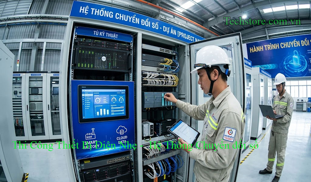 Thi Công Thiết Bị Điện Nhẹ