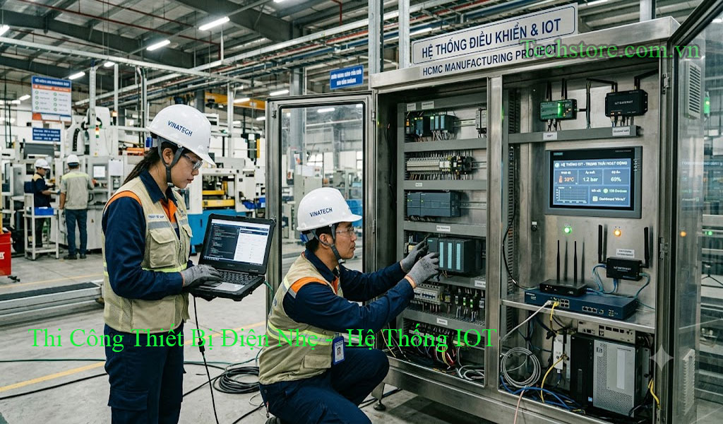 Thi Công Thiết Bị Điện Nhẹ
